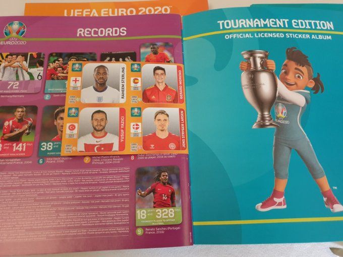 Panini Album vide souple UEFA EURO 2020 Tournament version 678 (D)
