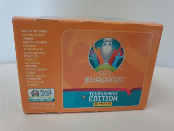 Panini Euro 2020 Tournament edition BOX 100 pochettes