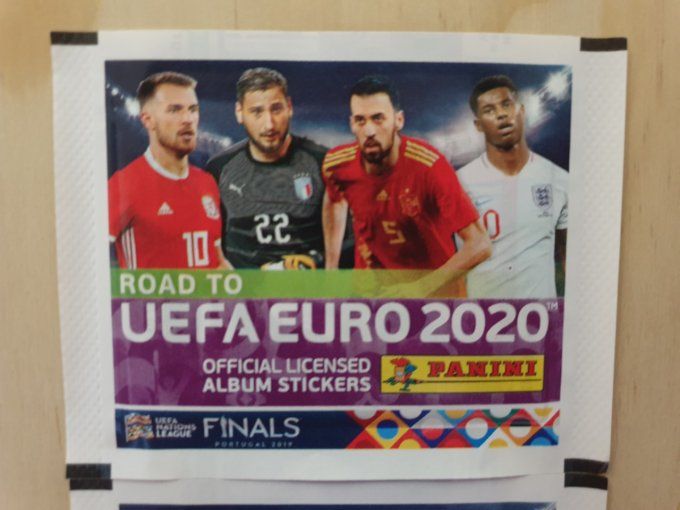 Panini Road to Euro UEFA 2020 x2 pochettes différente