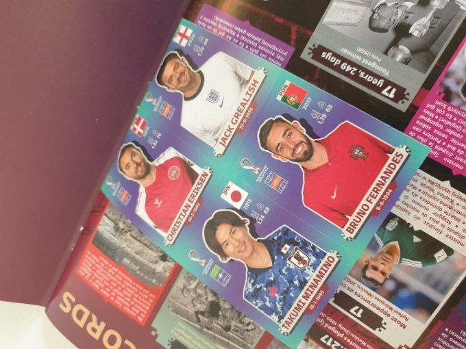 Panini qatar 2022 album vide version Anglaise souple