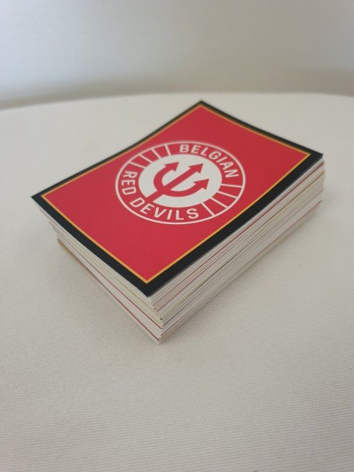 panini qatar2022 carrefour red devil set complet