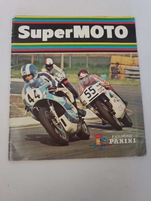 panini Super moto 1970 album complet