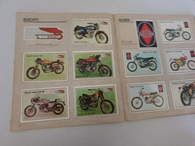 panini Super moto 1970 album complet