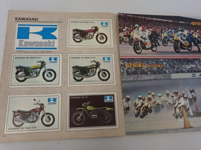 panini Super moto 1970 album complet