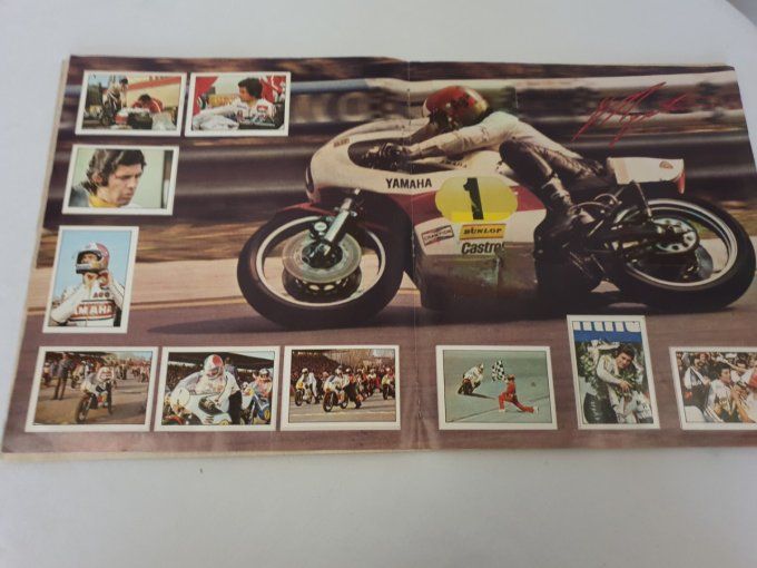 panini Super moto 1970 album complet