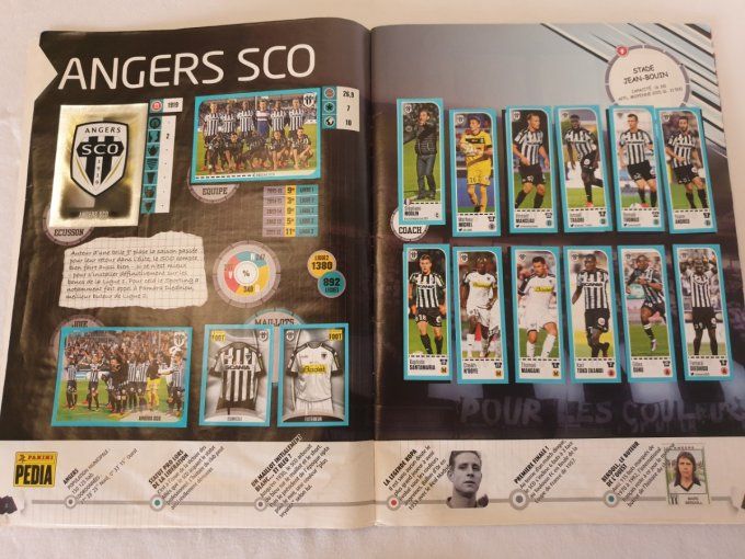 Panini Foot 2016  album  incomplet