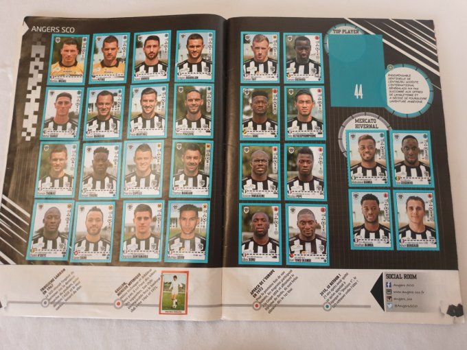 Panini Foot 2016  album  incomplet