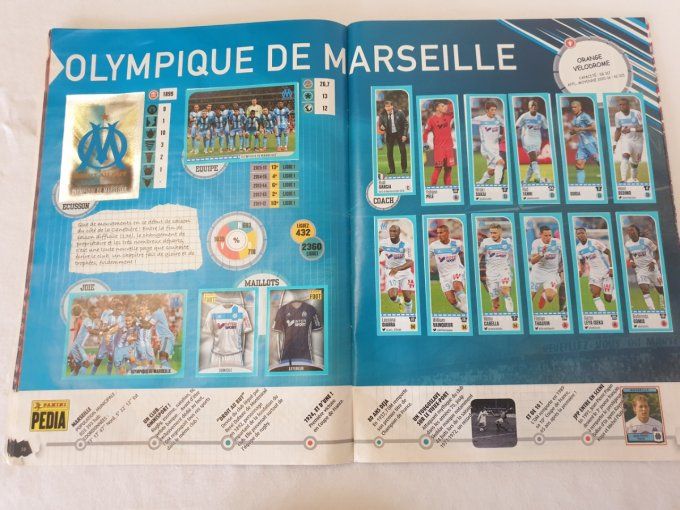 Panini Foot 2016  album  incomplet