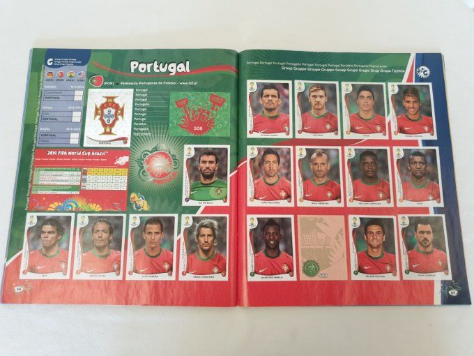 Panini Brazil 2014  album incomplet coller