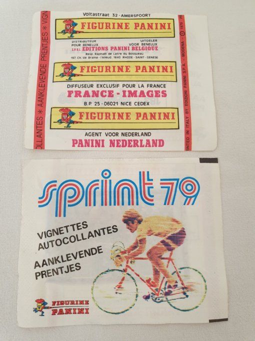 Panini Sprint 1979 pochette rare