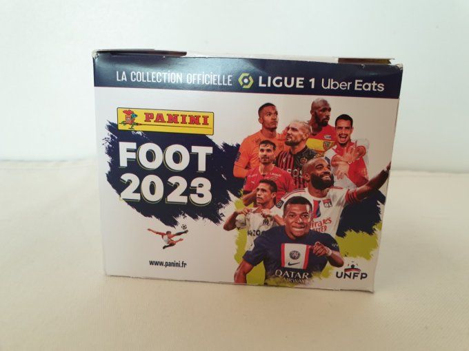 Panini Foot 2023 championnat de France box display 50 pochettes