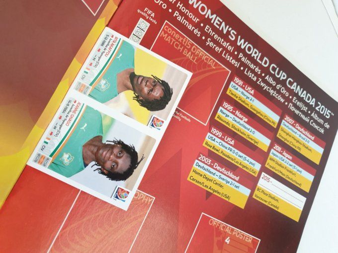 Panini Album vide Women 2015 (D)