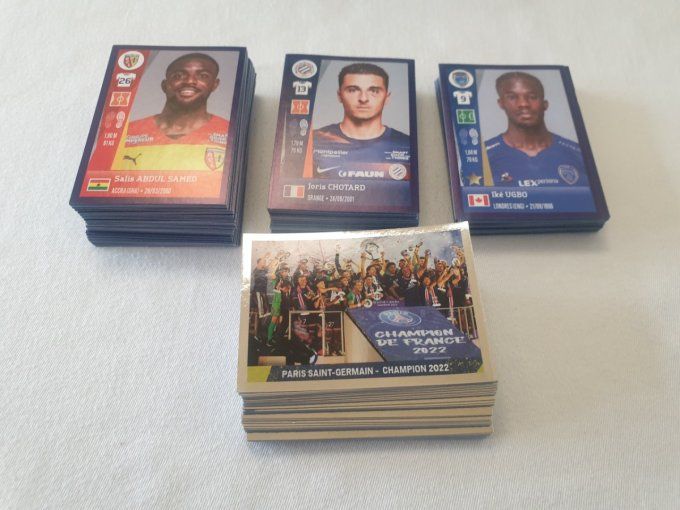 Panini Foot 2023 lot de 345 sticker neuf