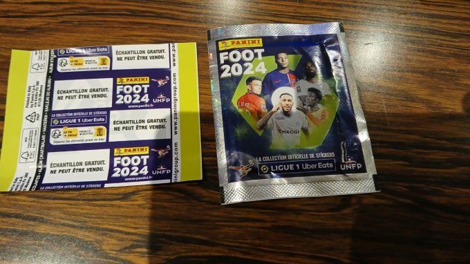 Panini Foot 2024  par pochettes + UE amateur rare