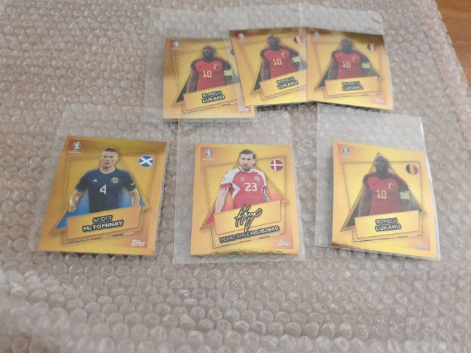 TOPSS SPECIAL STICKER SP Gold sans signature euro 2024