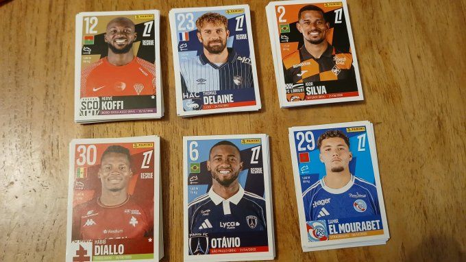 Panini Foot 2025-2026  images manquantes