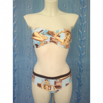 Bikini complet la Sirène Bandeau maillot Brésilien taille "S"
