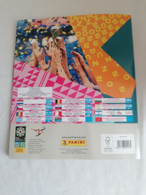 Panini women 2023 album vide neuf + sticker lehmann