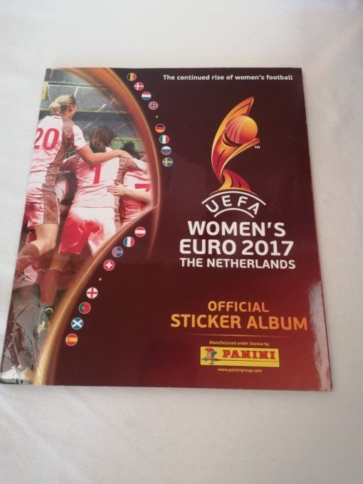 Panini women netherland 2017 album complet coller