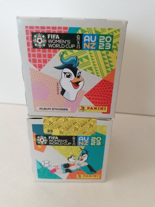 Panini Women world cup 2023 box 36 pochettes Belgique version