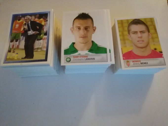 Panini foot 2007 lot de 575 sticker quelques double