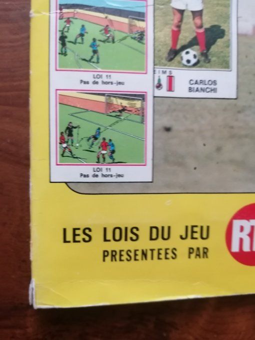 panini album complet coller Football 77 France