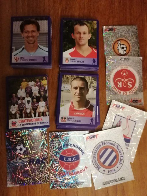 panini Foot 2006 lot de 180 stickers