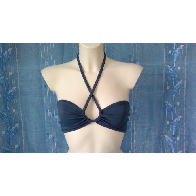 Soutien Bandeau Médaillon avec Tresse taille XS