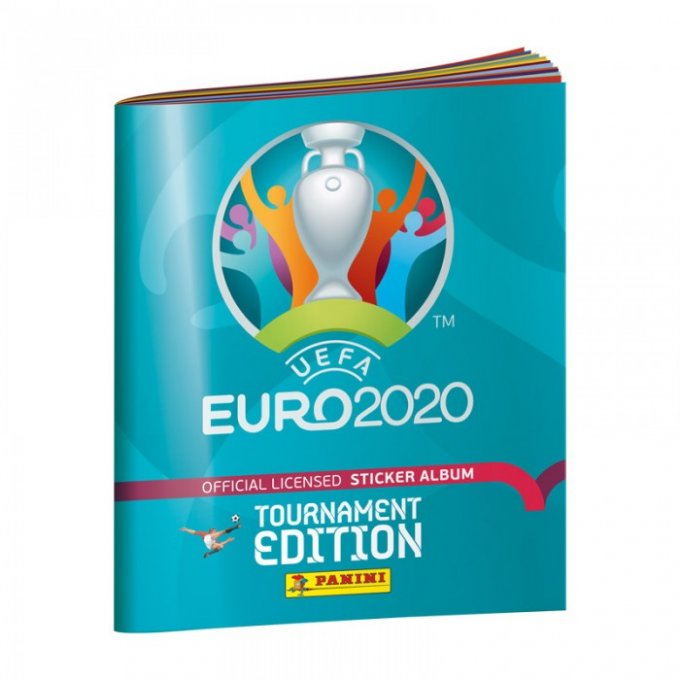 Panini Album vide souple UEFA EURO 2020 Tournament BELGIQUE