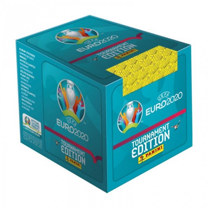 Panini Euro 2020 Tournament edition BOX 50 version Belge