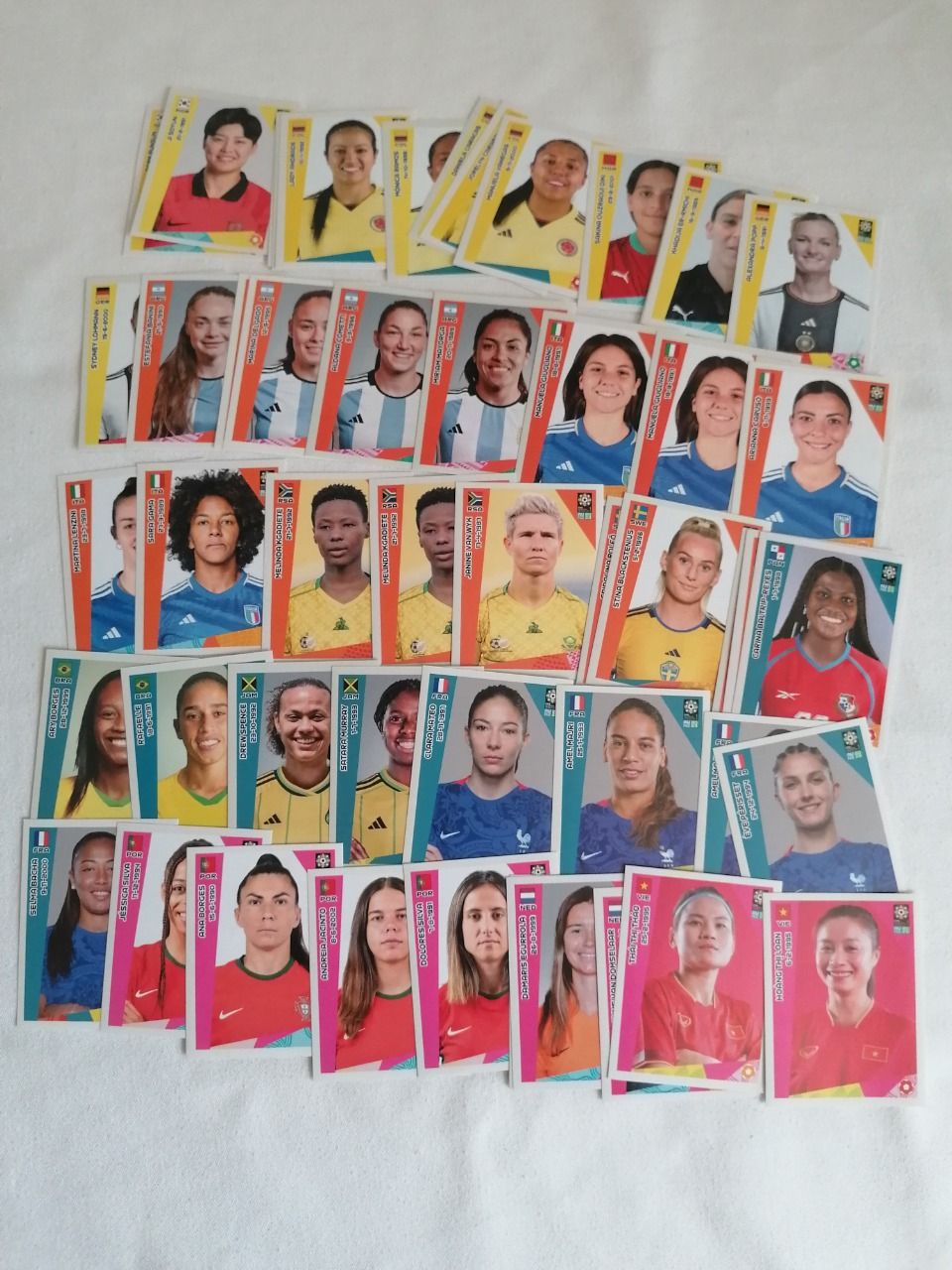 Panini women world cup 2023 image manquantes