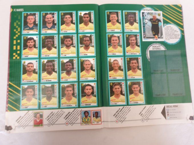 Panini Foot 2016 album complet + set de transfert+poster