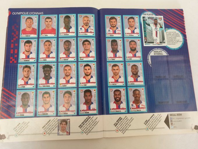 Panini Foot 2016 album complet + set de transfert+poster