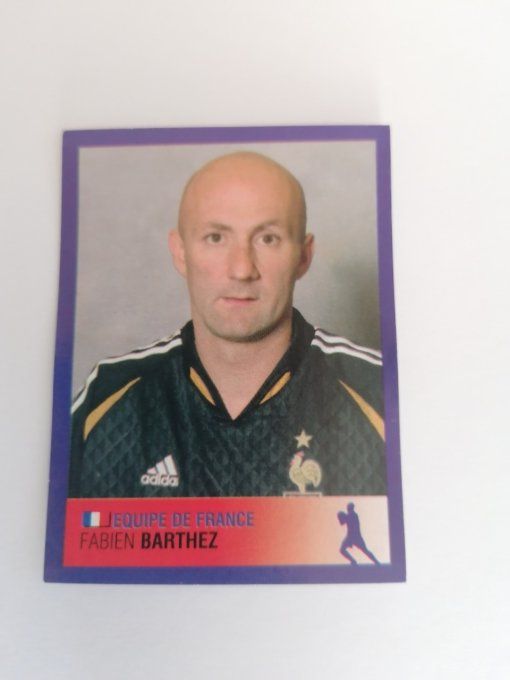 panini foot 2006 fabien barthez n°541
