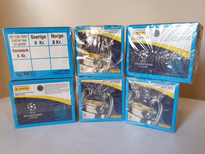 Panini Champions League 2014-2015 par boîte