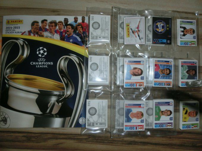 Panini Champions League 2014-2015 set complet