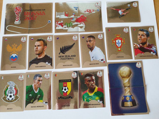 Panini 24 brillantes Confederation Cup 2017 Ronaldo