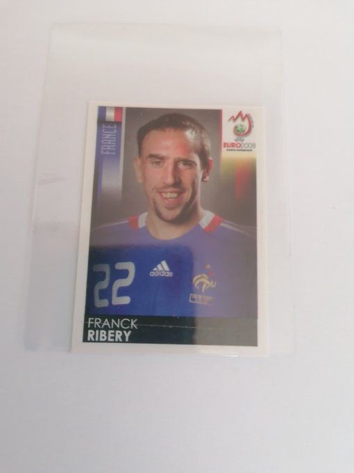 panini euro 2008 franck ribery n°351 made in brazil