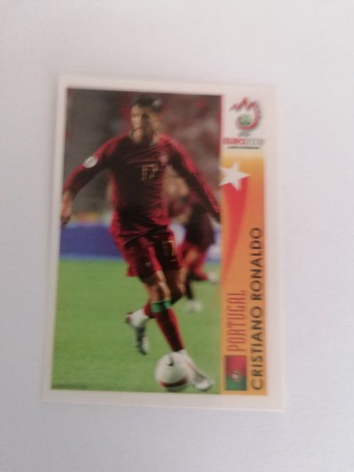 panini euro 2008 Ronaldo mouvement  n°609