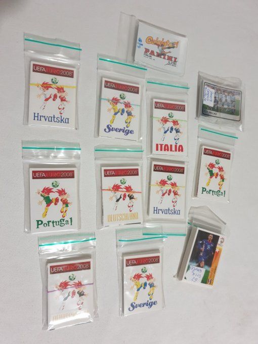 Panini euro 2008 lot team wappen lot a choisir