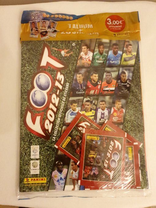 Panini Foot 2012-2013 championnat de France Starter Pack