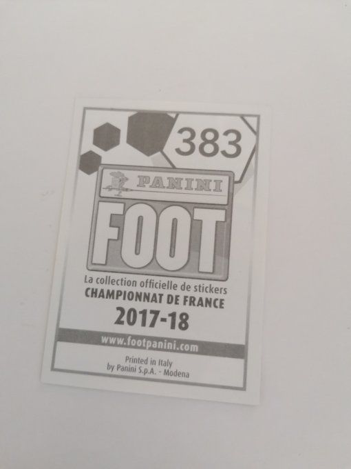 panini foot 2017 Mabappe sticker n°383