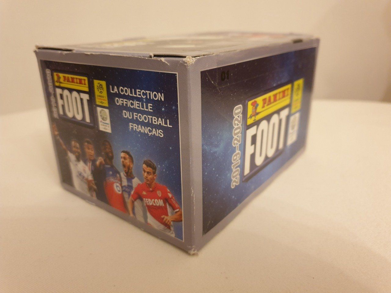 Panini Foot 2019-2020 championnat de France Box 100 pochettes