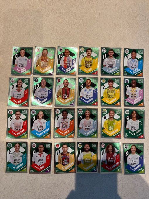 Panini lot de 24 UE amateur Foot 2024 rare