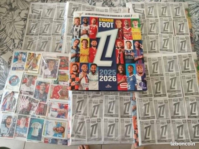Panini Foot 2025-2026  images manquantes coming son