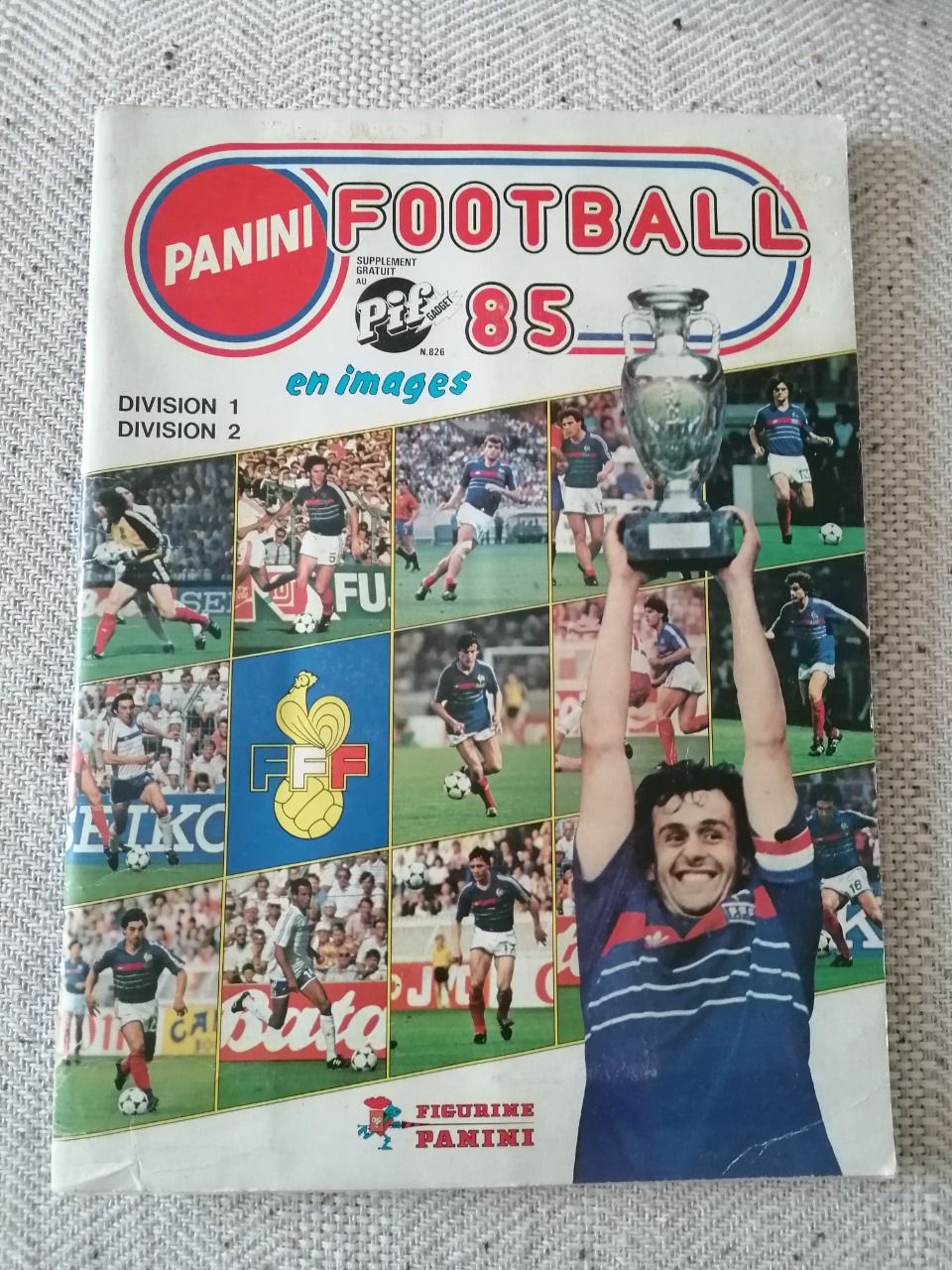 Panini Foot 1985 album complet coller