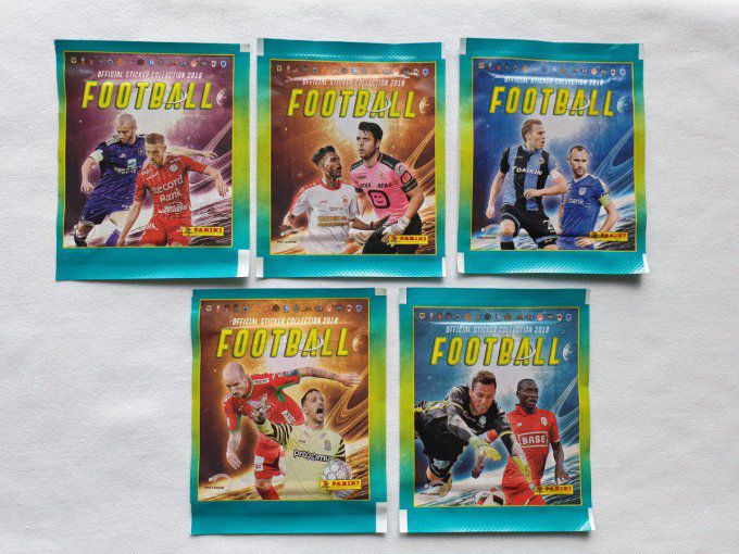 Panini Football Pro League 2018 Lot de 5 pochettes différente