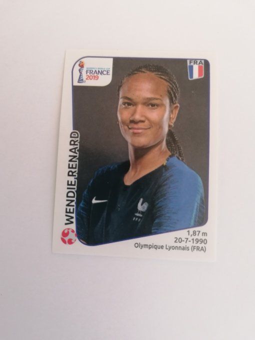 panini wendie renard france women 2019 n°27