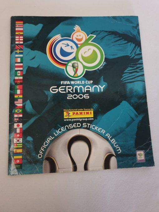 Panini album incomplet germany 2006