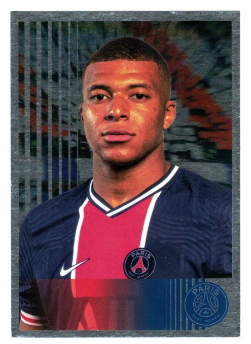 Panini 50 ans paris saint germain 6 stickers Mbappe